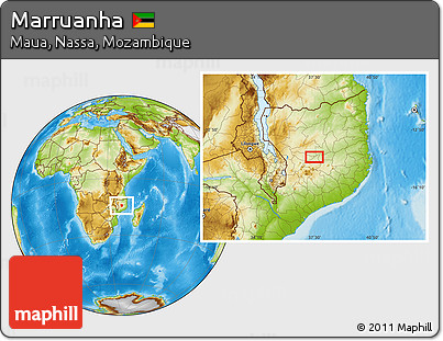 Physical Location Map of Marruanha