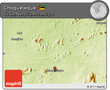Physical 3D Map of Choqueléque
