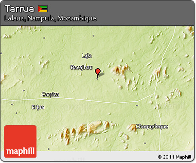 Physical 3D Map of Tarrua