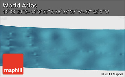 Satellite Panoramic Map of the Area around 14° 26' 6" S, 38° 10' 29" W