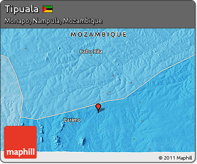 Political 3D Map of Tipuala