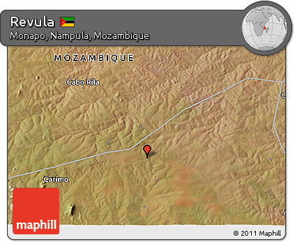 Satellite 3D Map of Revula