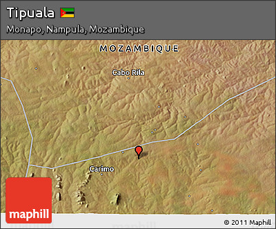 Satellite 3D Map of Tipuala