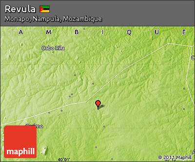 Physical Map of Revula