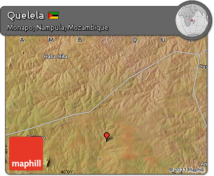 Satellite Map of Quelela