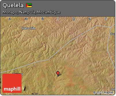 Satellite Map of Quelela