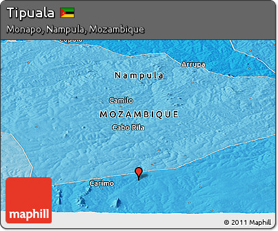 Political Panoramic Map of Tipuala