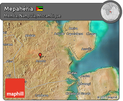 Satellite 3D Map of Mepahéria