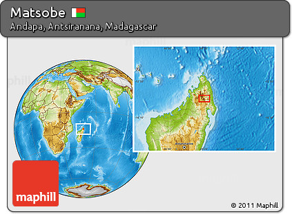 Physical Location Map of Matsobe