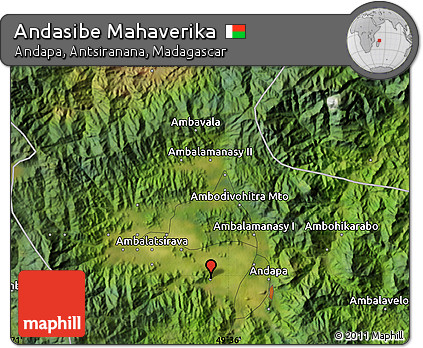 Satellite Map of Andasibe Mahaverika
