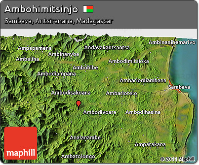 Satellite 3D Map of Ambohimitsinjo