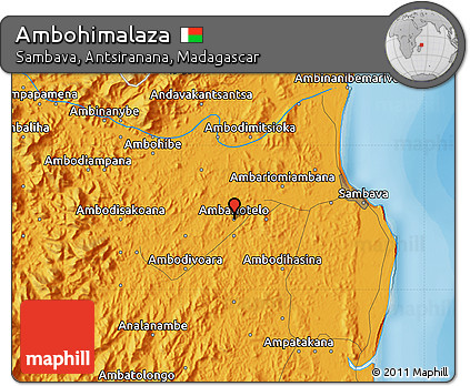 Political Map of Ambohimalaza