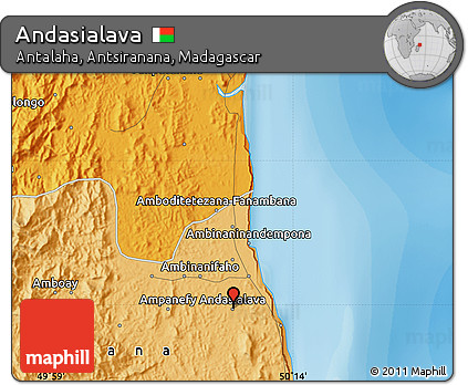 Political Map of Andasialava