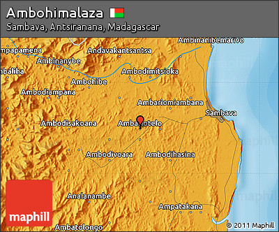 Political Map of Ambohimalaza