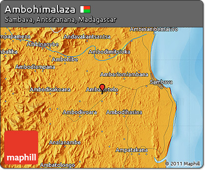 Political Map of Ambohimalaza