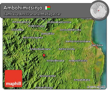 Satellite Map of Ambohimitsinjo