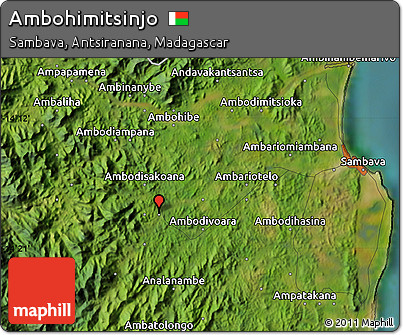 Satellite Map of Ambohimitsinjo