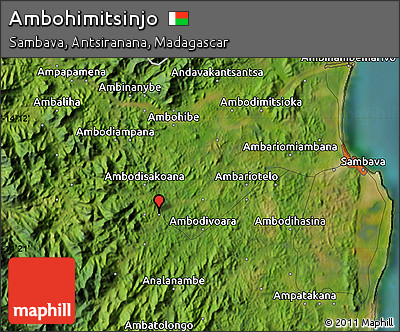 Satellite Map of Ambohimitsinjo