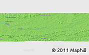 Political Panoramic Map of the area around 14° 26' 6" S, 54° 19' 30" W