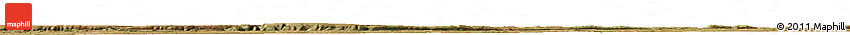 Satellite Horizon Map of the Area around 14° 26' 6" S, 55° 10' 29" W