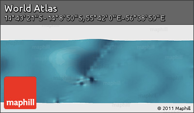 Satellite Panoramic Map of the Area around 14° 26' 6" S, 56° 10' 29" E