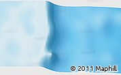 Physical 3D Map of the area around 14° 26' 6" S, 61° 16' 29" E