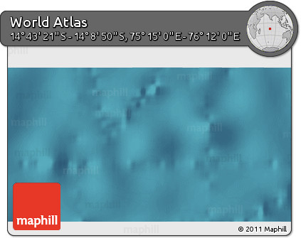 Satellite 3D Map of the Area around 14° 26' 6" S, 75° 43' 29" E