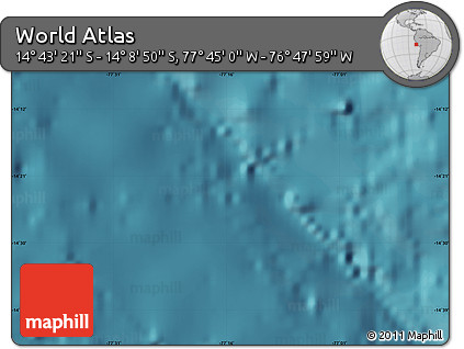 Satellite Map of the Area around 14° 26' 6" S, 77° 16' 30" W
