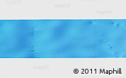 Physical Panoramic Map of the area around 14° 56' 57" S, 10° 16' 30" E