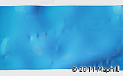 Physical 3D Map of the area around 14° 56' 57" S, 112° 16' 30" E