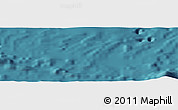 Satellite Panoramic Map of the area around 14° 56' 57" S, 117° 13' 29" W