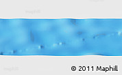 Physical Panoramic Map of the area around 14° 56' 57" S, 11° 49' 29" W