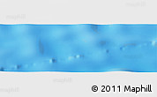Shaded Relief Panoramic Map of the area around 14° 56' 57" S, 11° 49' 29" W