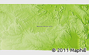 Physical 3D Map of the area around 14° 56' 57" S, 127° 34' 30" E