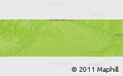 Physical Panoramic Map of the area around 14° 56' 57" S, 132° 40' 30" E