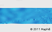 Shaded Relief Panoramic Map of the area around 14° 56' 57" S, 134° 13' 29" W