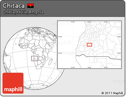 Blank Location Map of Chitaca
