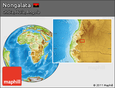 Physical Location Map of Nongalata