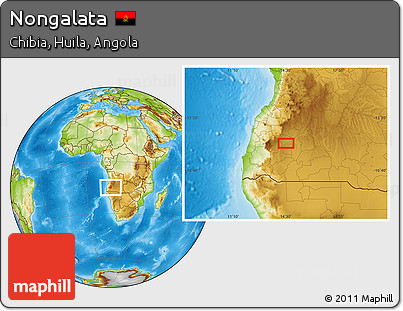 Physical Location Map of Nongalata