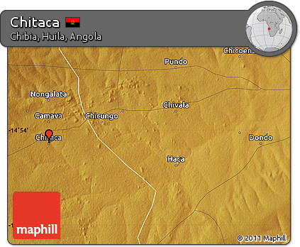 Physical Map of Chitaca