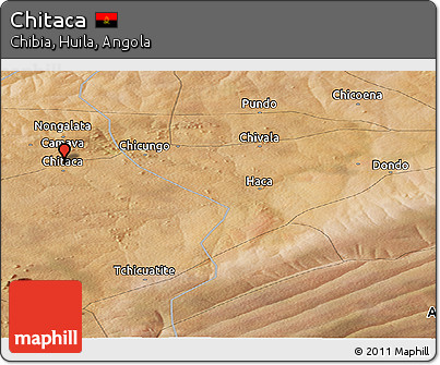 Satellite Panoramic Map of Chitaca