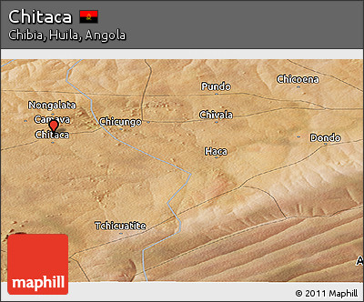 Satellite Panoramic Map of Chitaca