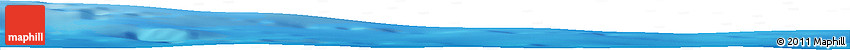Shaded Relief Horizon Map of the Area around 14° 56' 57" S, 151° 22' 30" E