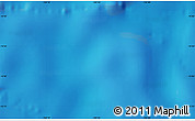 Physical Map of the area around 14° 56' 57" S, 152° 55' 30" W