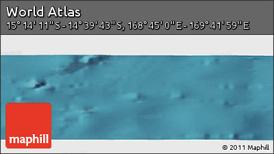 Satellite Panoramic Map of the Area around 14° 56' 57" S, 169° 13' 29" E
