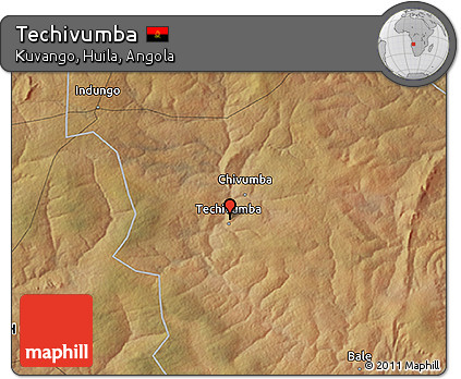 Satellite 3D Map of Techivumba