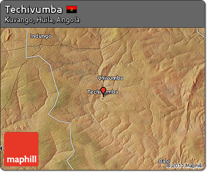 Satellite 3D Map of Techivumba