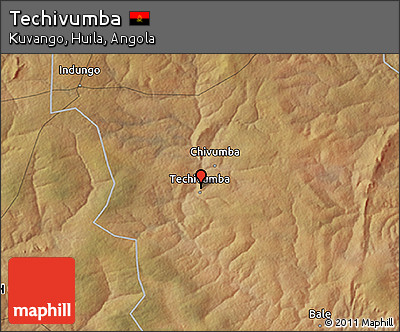 Satellite 3D Map of Techivumba