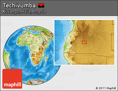 Physical Location Map of Techivumba