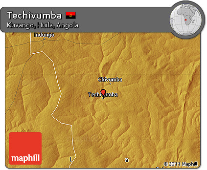 Physical Map of Techivumba